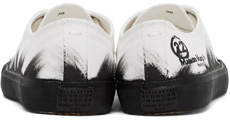 Maison Margiela Tabi Low 'Cat Semprot - Hitam Putih' S37WS0495P3719H8327 Shop Maison Margiela Tabi Low 'Cat Semprot - Hitam Putih' S37WS0495P3719H8327