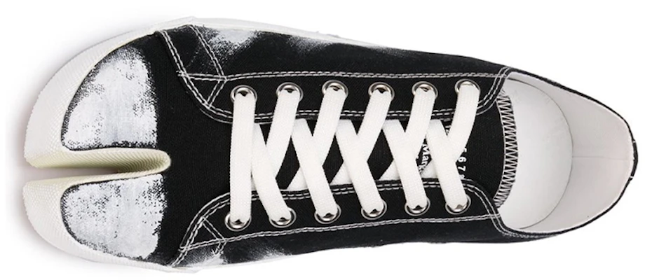 Maison Margiela Tabi Low Top 'Black White' S37WS0495P3719H8328 Shop Maison Margiela Tabi Low Top 'Black White' S37WS0495P3719H8328