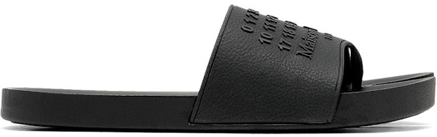 메종 마르지엘라 타비 풀 슬라이드 '블랙 레이븐' S57WX0075-P4027-T8008 Order 메종 마르지엘라 타비 풀 슬라이드 '블랙 레이븐' S57WX0075-P4027-T8008