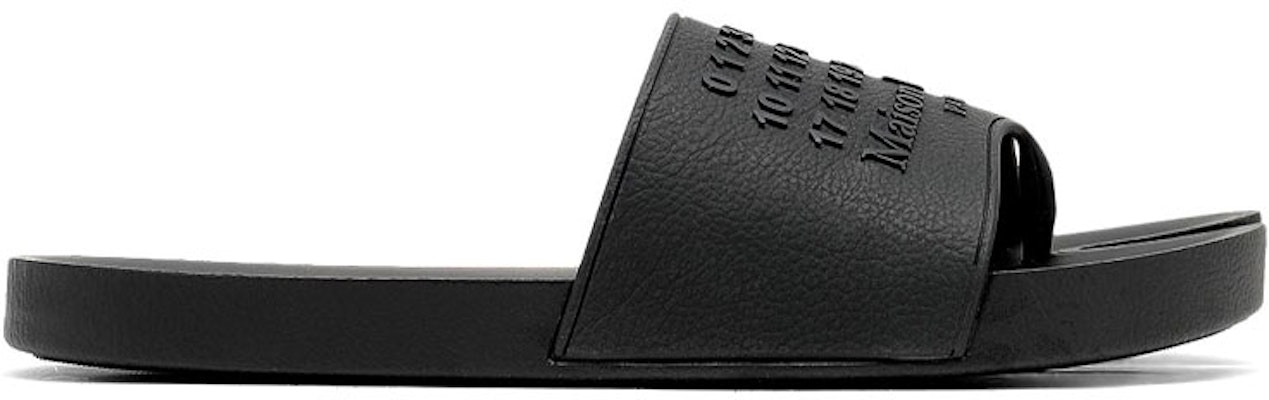 Maison Margiela Tabi Pool Slide 'Black Raven' Sandal Kolam. S57WX0075-P4027-T8008 Order Maison Margiela Tabi Pool Slide 'Black Raven' Sandal Kolam. S57WX0075-P4027-T8008