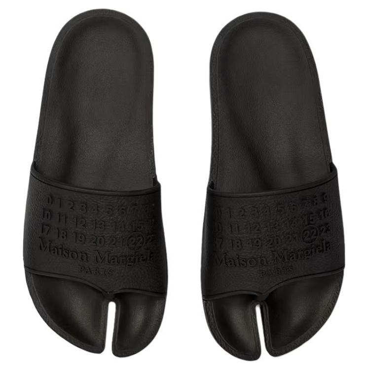 Purchase Maison Margiela Tabi Pool Slide 'Black Raven' Sandal Kolam. S57WX0075-P4027-T8008