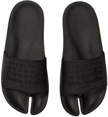 Maison Margiela Tabi Pool Slide 'Black Raven' Sandal Kolam. S57WX0075-P4027-T8008 Purchase Maison Margiela Tabi Pool Slide 'Black Raven' Sandal Kolam. S57WX0075-P4027-T8008