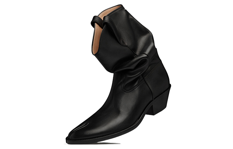 Order メゾン マルジェラ タビ ウエスタンブーツ (黒) S97WW0062-P3292-H8396