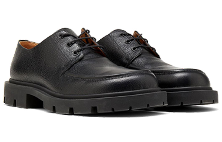 Order Maison Margiela Sepatu Kulit Dua Lapis 'Black Fashion Tie' S57WQ0163P4340H8396