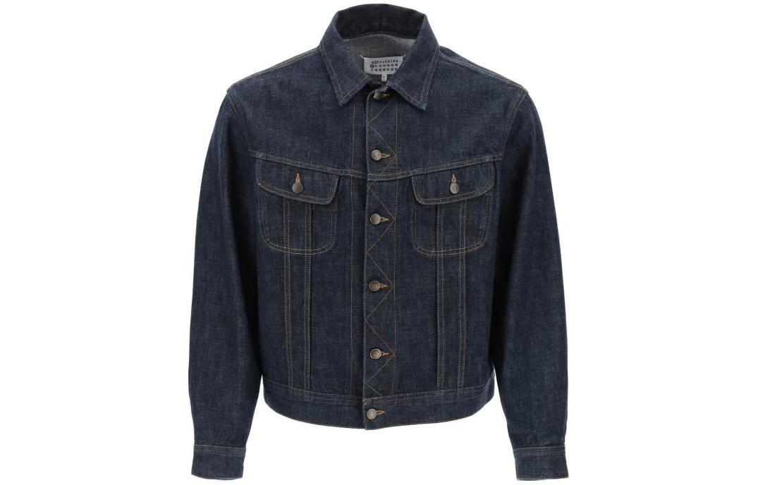 Maison Margiela Washed Purple Letter Dot Print Crewneck Sweatshirt S50GC0696S24567366