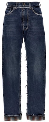 梅森·马吉拉 男女长款标志水洗蓝色牛仔裤 S67LA0031STZ092-962 Buy 梅森·马吉拉 男女长款标志水洗蓝色牛仔裤 S67LA0031STZ092-962