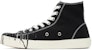 Maison Margiela Vandal Tabi Canvas Tinggi 'Black Spill' S57WS0348-P2347-T8013