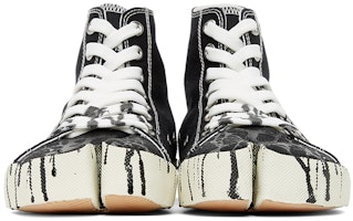 Maison Margiela Vandal Tabi Canvas Tinggi 'Black Spill' S57WS0348-P2347-T8013 Lookbook Maison Margiela Vandal Tabi Canvas Tinggi 'Black Spill' S57WS0348-P2347-T8013
