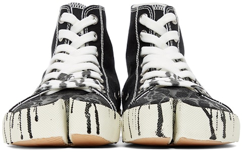 メゾン マルジェラ タビ キャンバス ハイ "ブラックスピル" S57WS0348-P2347-T8013 Lookbook メゾン マルジェラ タビ キャンバス ハイ "ブラックスピル" S57WS0348-P2347-T8013