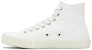 Maison Margiela Vandal Tabi Kanvas Tinggi 'Tumpahan Putih' S57WS0348-P2347-T1003