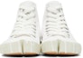 Lookbook Maison Margiela Vandal Tabi Kanvas Tinggi 'Tumpahan Putih' S57WS0348-P2347-T1003
