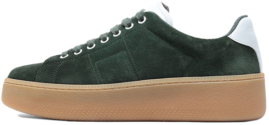 Maison Margiela 暗绿色楔形麂皮运动鞋 S57WS0350P1802H8212 Buy Maison Margiela 暗绿色楔形麂皮运动鞋 S57WS0350P1802H8212