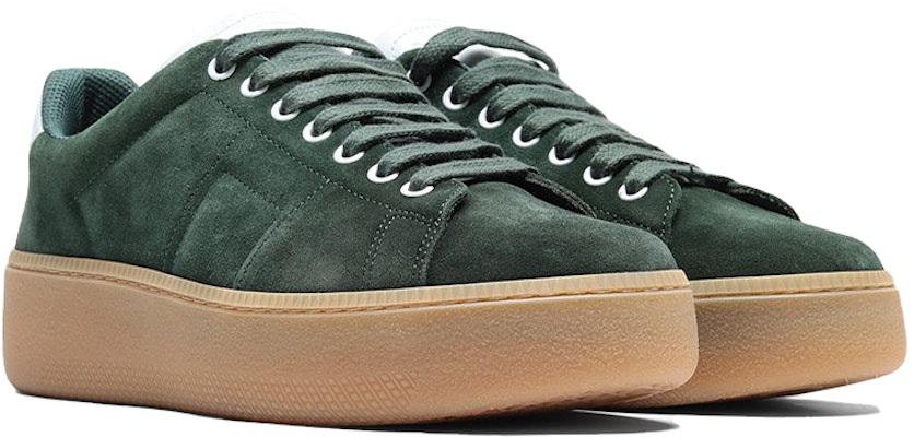 Sneakers Kulit Maison Margiela Wedge 'Hijau Gelap' S57WS0350P1802H8212 Order Sneakers Kulit Maison Margiela Wedge 'Hijau Gelap' S57WS0350P1802H8212