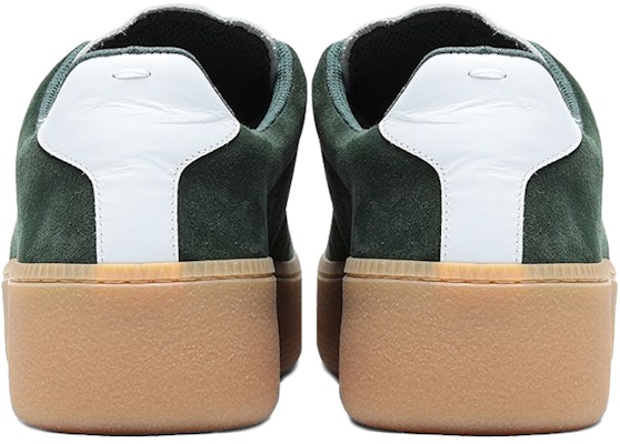 Sneakers Kulit Maison Margiela Wedge 'Hijau Gelap' S57WS0350P1802H8212 Lookbook Sneakers Kulit Maison Margiela Wedge 'Hijau Gelap' S57WS0350P1802H8212