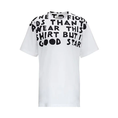 Maison Margiela White All-Over Print T-Shirt SS21 S51GC0427S22816989