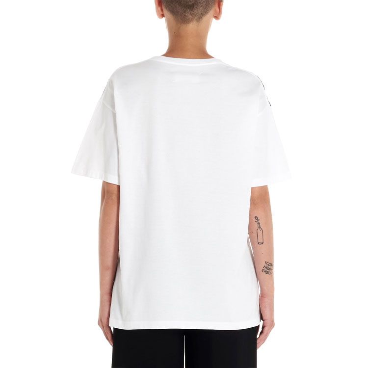 Shop Maison Margiela Kaos Putih Motif SS21 S51GC0427S22816989