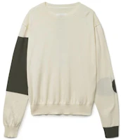 Maison Margiela White Crewneck Pullover Long Sleeve Sweatshirt S52HA0272S18158 Maison Margiela White Crewneck Pullover Long Sleeve Sweatshirt S52HA0272S18158