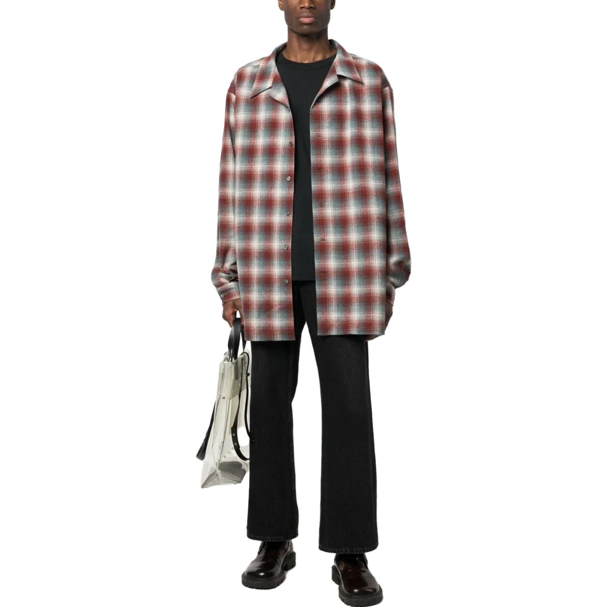 Lookbook Maison Margiela x Pendleton FW23 格紋長袖襯衫 S67DT0010S78038