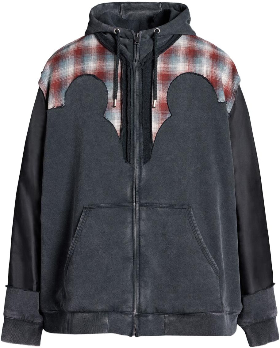 maison-margiela-x-pendleton-fw-23-plaid-zip-hoodie-black-unisex-s67-hg-0022-s25570855
