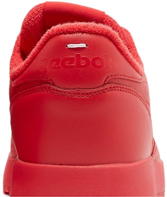 Maison Margiela x Reebok Classic Leather Tabi 'Vector Red' H04866 Sizing Maison Margiela x Reebok Classic Leather Tabi 'Vector Red' H04866