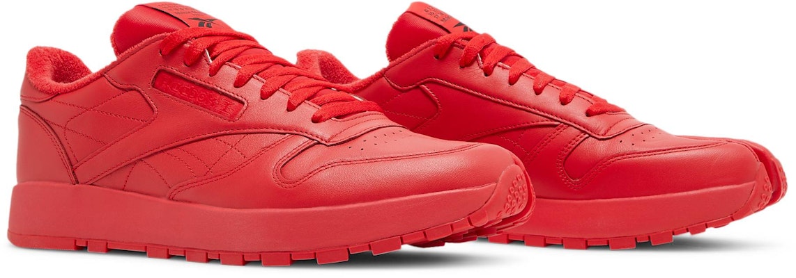 Maison Margiela x Reebok Classic Leather Tabi 'Vector Red' H04866 Cheap Maison Margiela x Reebok Classic Leather Tabi 'Vector Red' H04866