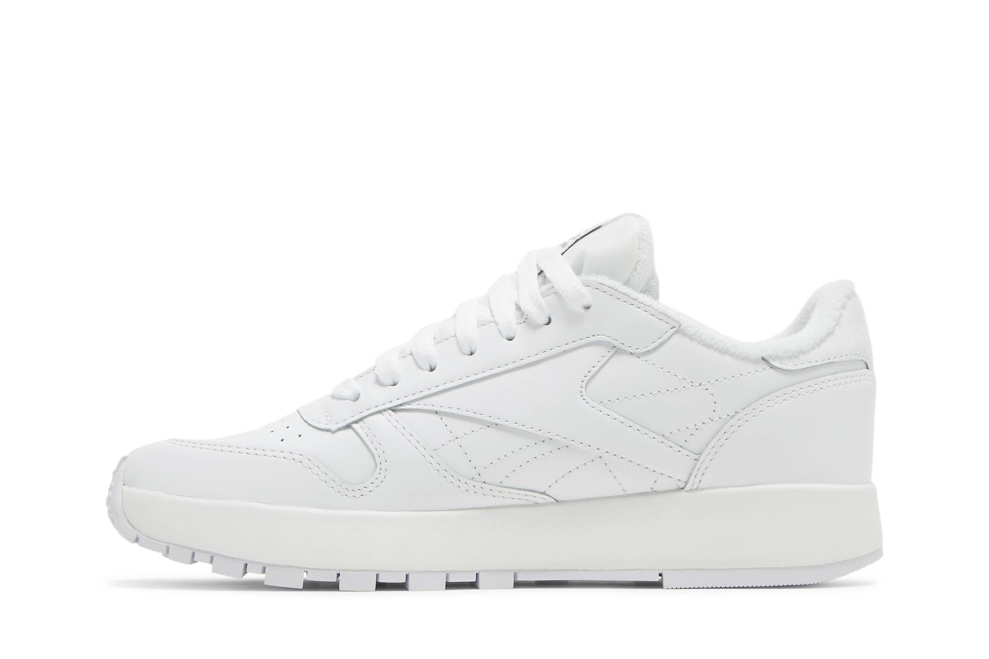 (W) Maison Margiela Reebok Classic Leather Tabi 'White' 圖 3
