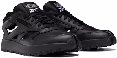 Lookbook Maison Margiela x Reebok 經典皮革 Tabi Decortique 低筒「黑色」 GY0244