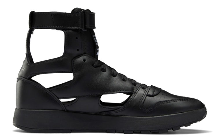 Lookbook Maison Margiela x Reebok 经典皮革 Tabi 高帮「黑色」 GX5041