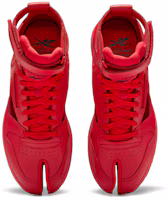 Shop Maison Margiela x Reebok 經典皮革分趾高筒鞋 'Vector Red' GW5288
