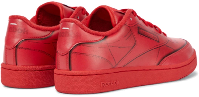 Maison Margiela x Reebok Club C 'Red' H02408VECREDWHITEBLACK Lookbook Maison Margiela x Reebok Club C 'Red' H02408VECREDWHITEBLACK