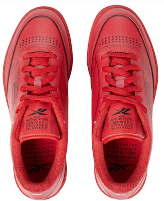 Maison Margiela x Reebok Club C 'Red' H02408VECREDWHITEBLACK Shop Maison Margiela x Reebok Club C 'Red' H02408VECREDWHITEBLACK