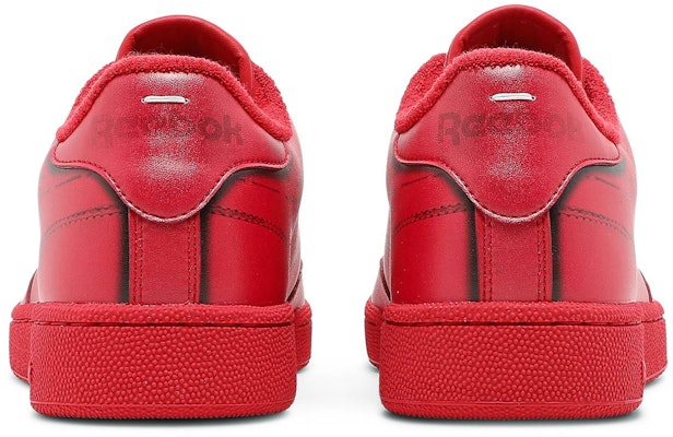 Maison Margiela x Reebok Club C 'Merah Vector' H02408 Details for Maison Margiela x Reebok Club C 'Merah Vector' H02408