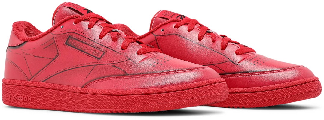 Maison Margiela x Reebok Club C 'Merah Vector' H02408 Cheap Maison Margiela x Reebok Club C 'Merah Vector' H02408