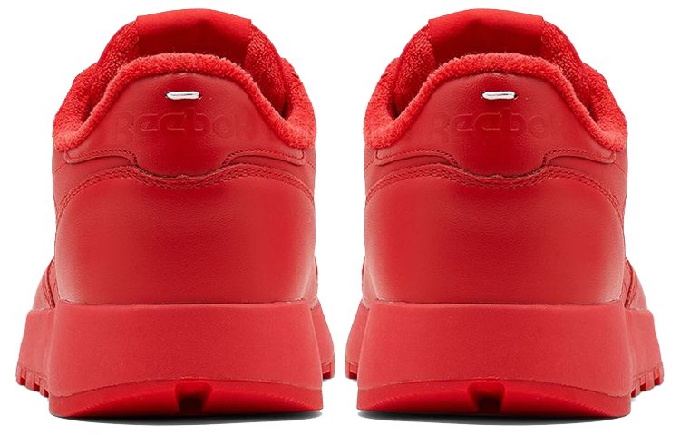 Shop Maison Margiela x Reebok Club Classic 'Red Leather Split-Toe' S57WS0406P4100T4032