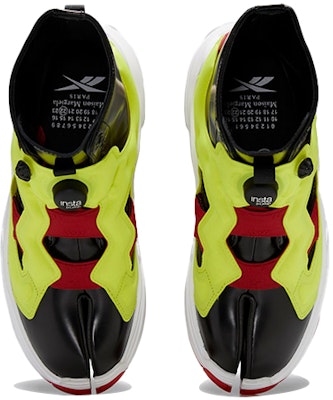 Maison Margiela x Reebok InstaPump Fury Tabi 'Black Yellow Red' FZ0841 Purchase Maison Margiela x Reebok InstaPump Fury Tabi 'Black Yellow Red' FZ0841
