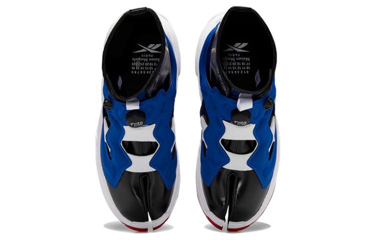 Details for Maison Margiela x Reebok InstaPump Fury Tabi ''Noir Vector Bleu'' FZ0839