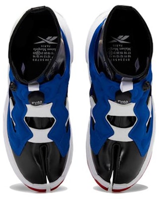 Maison Margiela x Reebok InstaPump Fury Tabi '黑色矢量蓝' FZ0839 Details for Maison Margiela x Reebok InstaPump Fury Tabi '黑色矢量蓝' FZ0839