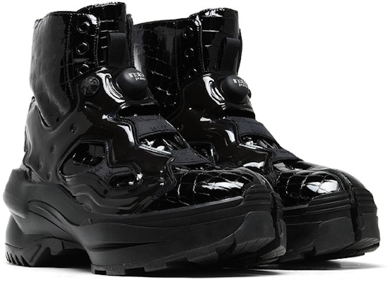 Maison Margiela Reebok Tabi Instapump Fury Lo x 'Dark Black' S34WU0024P3783H8382 Lookbook Maison Margiela Reebok Tabi Instapump Fury Lo x 'Dark Black' S34WU0024P3783H8382