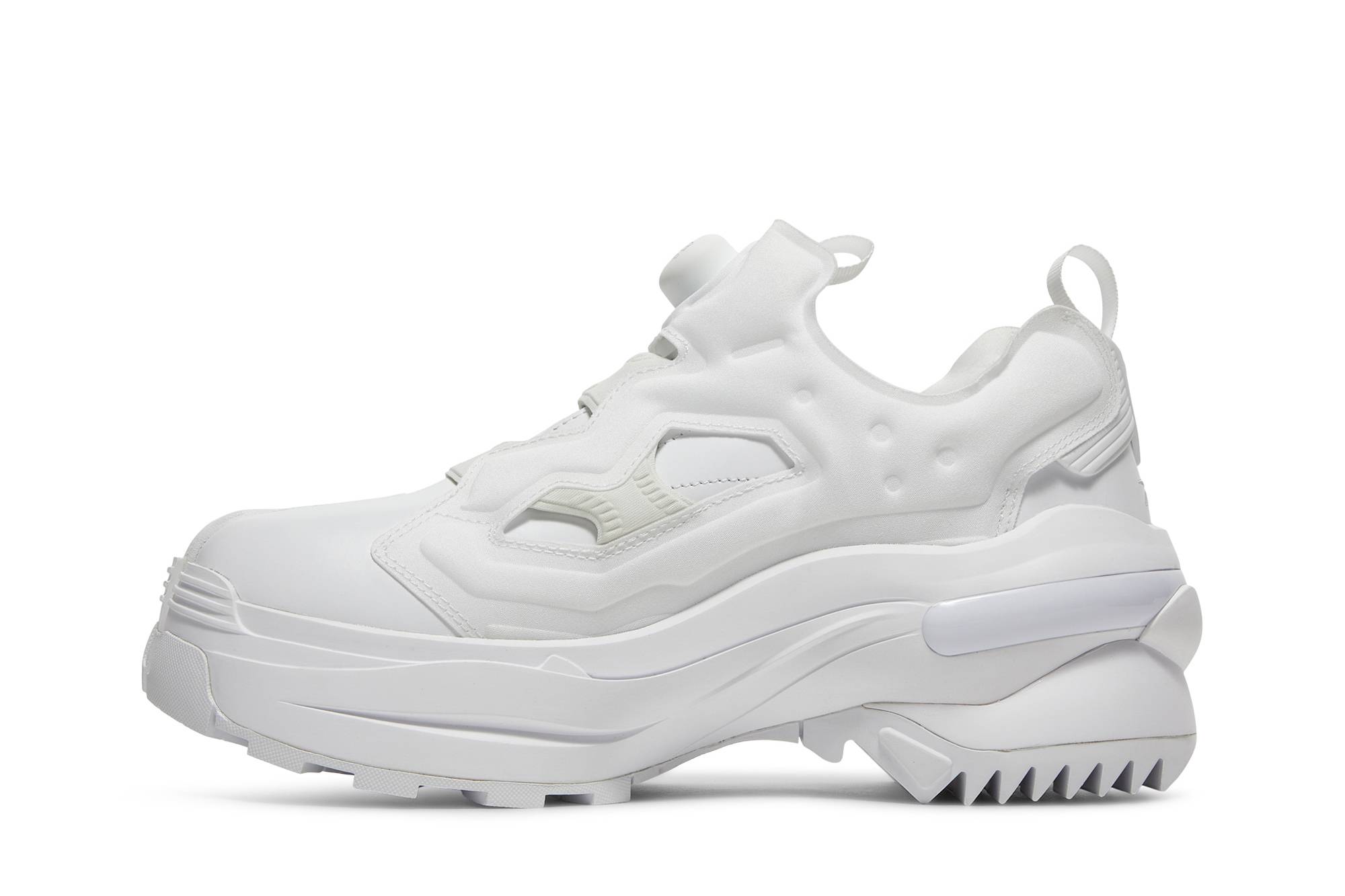 Maison Margiela Reebok Tabi InstaPump Fury Oxford 'White Porcelain' 圖 3