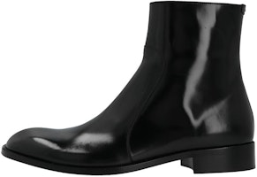 Maison Margiela Zip Leather Ankle Boot 'Black' S37WU0415P3827H8396 Maison Margiela Zip Leather Ankle Boot 'Black' S37WU0415P3827H8396