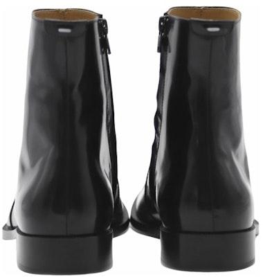 Maison Margiela 黑色拉链皮革踝靴 S37WU0415P3827H8396 Shop Maison Margiela 黑色拉链皮革踝靴 S37WU0415P3827H8396