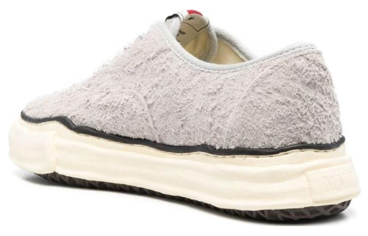 Lookbook Maison Mihara Yasuhiro Baker OG 全掌断裂绒面低帮鞋 '白色' A09FW726