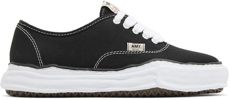 Maison Mihara Yasuhiro Baker OG Sole Canvas Low 'Black' A02FW704-BLACK Maison Mihara Yasuhiro Baker OG Sole Canvas Low 'Black' A02FW704-BLACK
