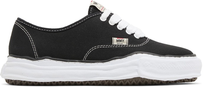 Maison Mihara Yasuhiro Baker Suela OG Lona Baja 'Negro' A02FW704-BLACK Buy Maison Mihara Yasuhiro Baker Suela OG Lona Baja 'Negro' A02FW704-BLACK