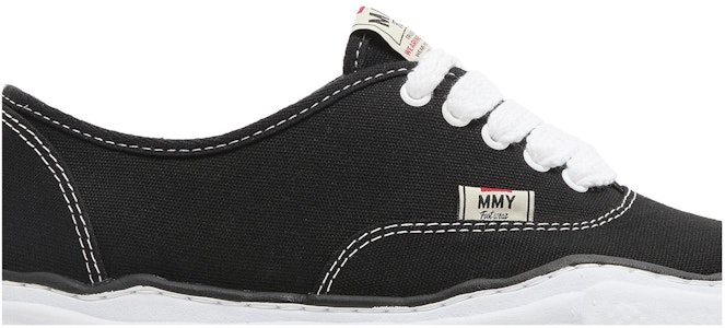 Maison Mihara Yasuhiro Baker Suela OG Lona Baja 'Negro' A02FW704-BLACK Order Maison Mihara Yasuhiro Baker Suela OG Lona Baja 'Negro' A02FW704-BLACK