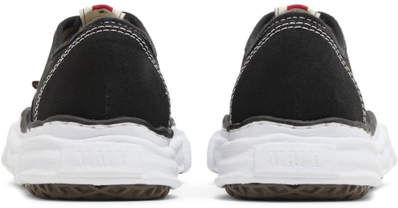 Maison Mihara Yasuhiro Baker Suela OG Lona Baja 'Negro' A02FW704-BLACK Details for Maison Mihara Yasuhiro Baker Suela OG Lona Baja 'Negro' A02FW704-BLACK