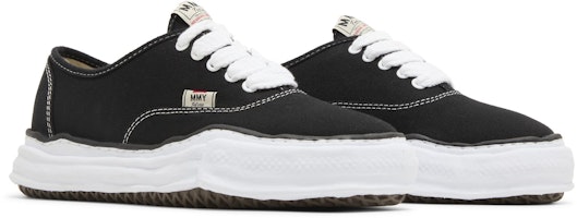 Maison Mihara Yasuhiro Baker Suela OG Lona Baja 'Negro' A02FW704-BLACK Cheap Maison Mihara Yasuhiro Baker Suela OG Lona Baja 'Negro' A02FW704-BLACK