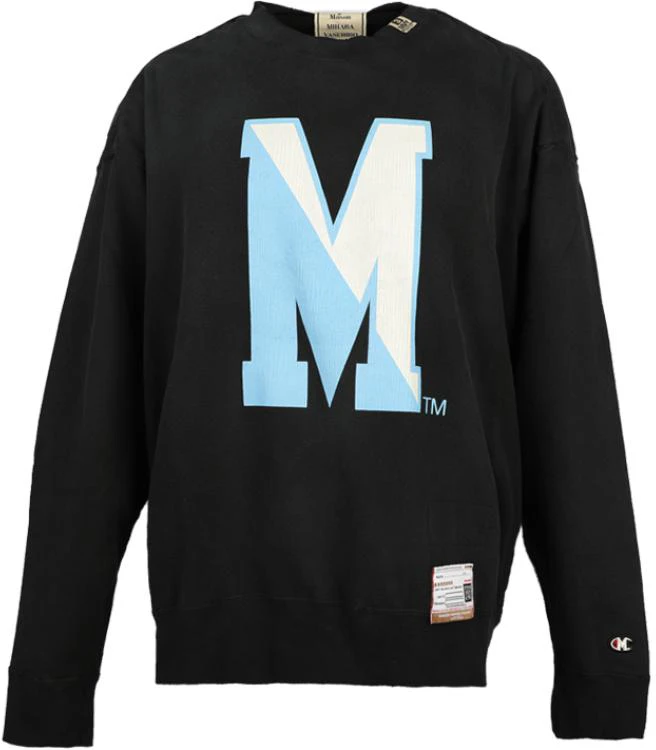 maison-mihara-yasuhiro-black-crewneck-logo-print-long-sleeve-sweatshirt-men-a09-po-611-black