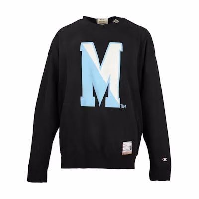 Maison Mihara Yasuhiro Black Fitted Hoodie with Zipper G12HD052-BLACK