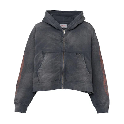 Maison Mihara Yasuhiro Black Glossy Solid Pullover Crewneck Sweatshirt A11PO562-BLACK